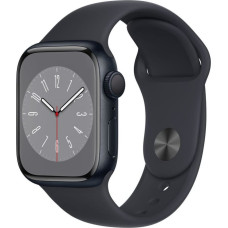 Apple Smartwatch Apple Watch Series 8 GPS 41mm Aluminium północ z północ paskiem Sport