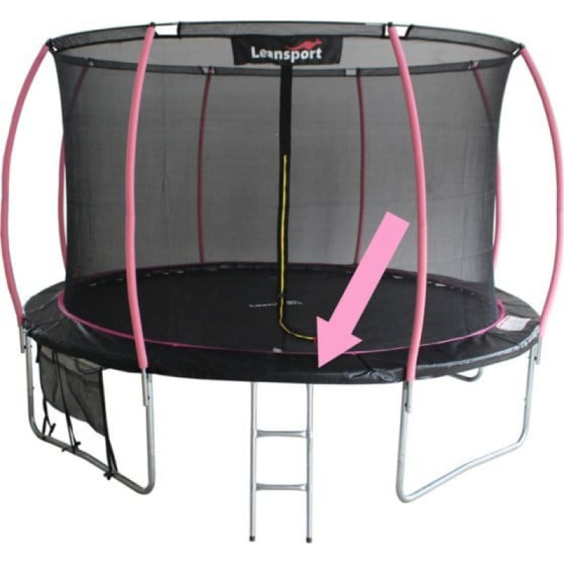 Lean Sport Osłona na sprężyny do Trampoliny Sport Max 16ft Czarno-Różowa