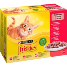 Purina Nestle Friskies Mix meat - wet cat food - 12 x 85 g