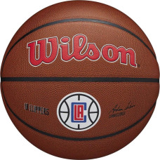 Wilson Wilson Team Alliance Los Angeles Clippers Ball WTB3100XBLAC Brązowe 7