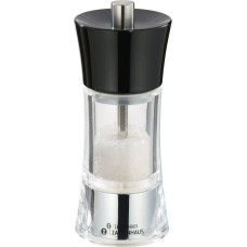 Zassenhaus salt mill AACHEN Acryl, black, 14 cm