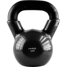 HMS Kettlebell winylowy 12 kg czarny HMS KNV12