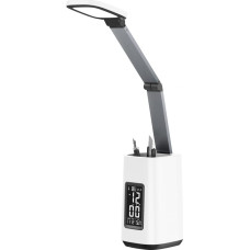 Activejet AJE-TECHNIC LED desk lamp with display white