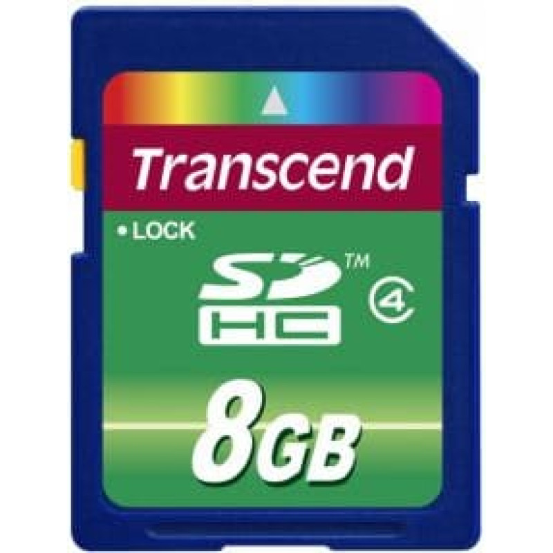 Transcend MEMORY SDHC 8GB/CLASS4