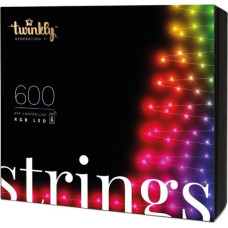 Twinkly Strings 600 (TWS600STP-BEU) Smart Christmas tree lights 600 LED RGB 48 m