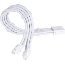 Silverstone power supply extension cable SST-PP07E-EPS8W-V2, EPS 12V 8pin (4+4) (white, 30cm)