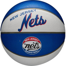 Wilson NBA Team Retro Brooklyn Nets Mini Ball WTB3200XBBRO Niebieskie 3