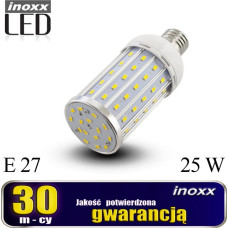 Nvox Żarówka e27 led corn 25w metalowa 6000k zimna