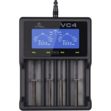 Xtar VC4SL battery charger to Li-ion / Ni-MH / Ni-CD 18650