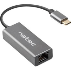 Natec NETWORK CARD CRICKET 1GB USB-C 3.1 1X RJ45