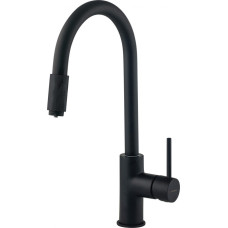 Deante KITCHEN MIXER WITH SWIVEL SPOUT AND CONNECTION TO WATER FILTER DEANTE BLACK ASTER