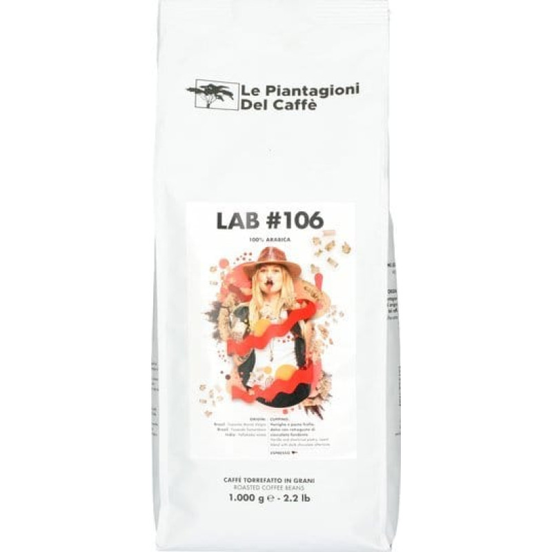 Le Piantagioni Del Caffe Kawa ziarnista Le Piantagioni del Caffe Lab#106 1 kg