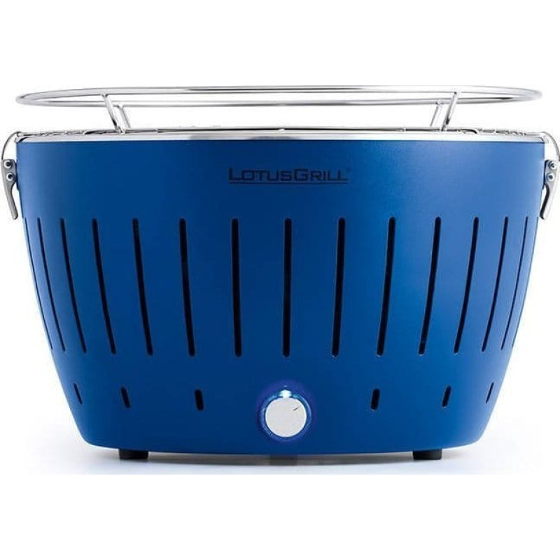 Lotusgrill Grill ogrodowy Węglowy Standard 32 cm x 32 cm niebieski