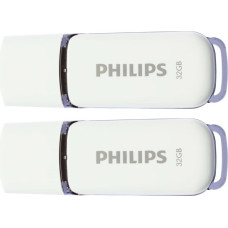 Philips Pendrive Philips Snow (2 szt.), 32 GB  (433983)