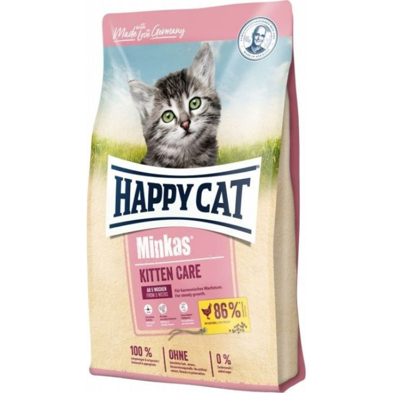 Happy Cat Minkas Kitten Care Drób 1,5 Kg