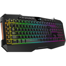 Genius Klawiatura Genius Genius GX GAMING Scorpion K11 Pro, klawiatura CZ/SK, do gry, programowalne klawisze rodzaj przewodowa (USB), czarna