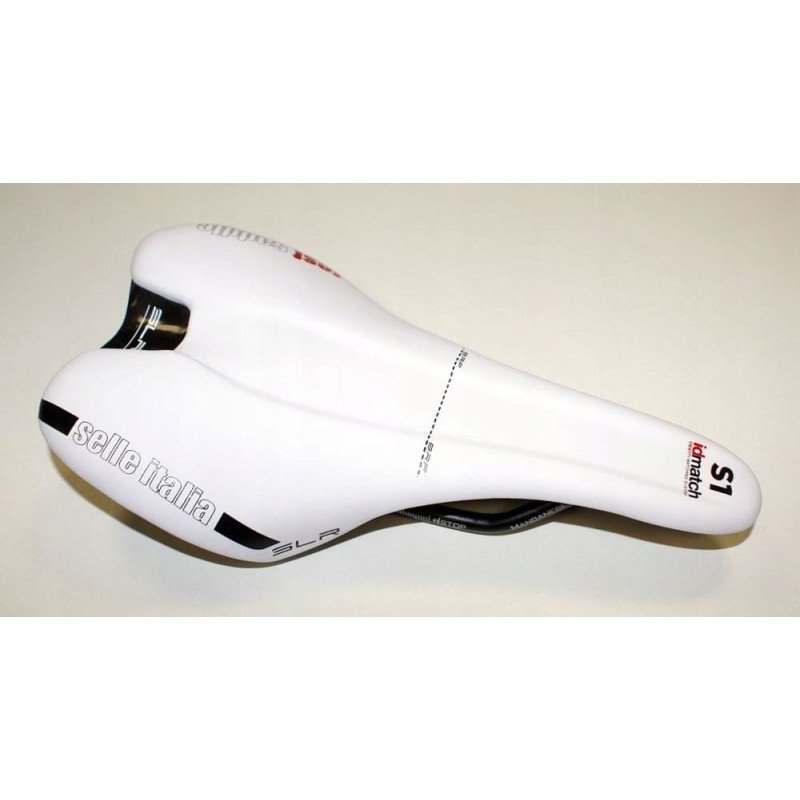 Selle Italia Siodło SELLE ITALIA SLR BOOST TM L (id match - L1) manganese tube 7, białe, testowe