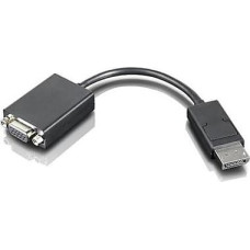 Lenovo Adapter AV Lenovo DisplayPort - D-Sub (VGA) czarny (45J9523)