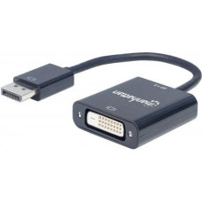 Manhattan Adapter AV Manhattan DisplayPort - DVI-D czarny (152228)