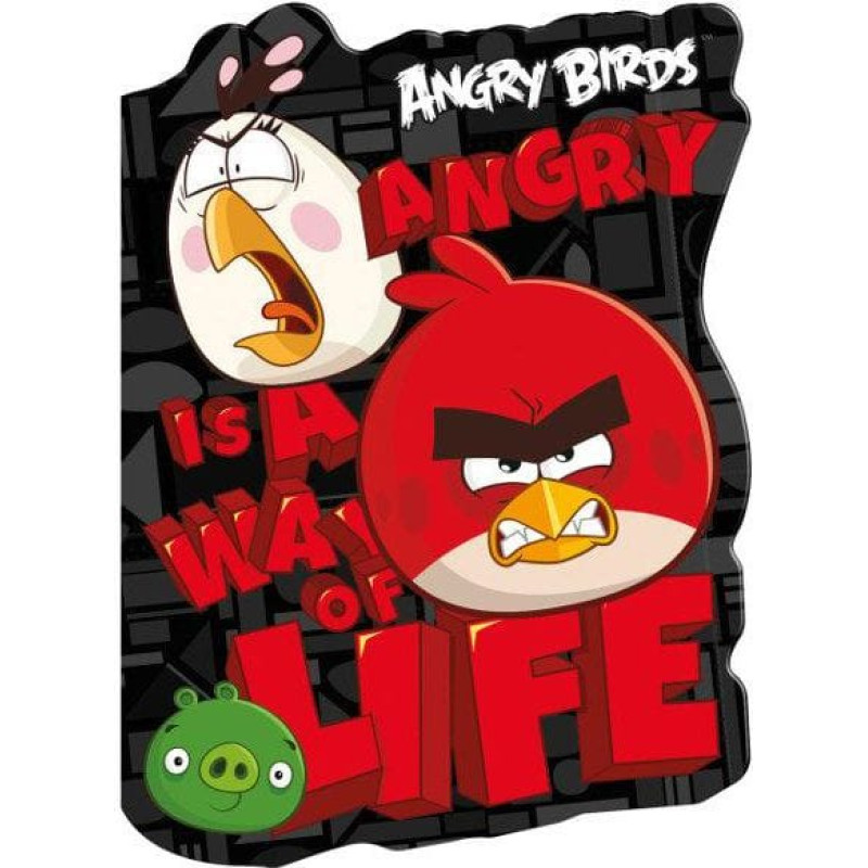 Derform Notes A6 Angry Birds - (DERF.NKA6AB)