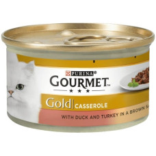 Purina Nestle GOURMET GOLD - Casserole duck and turkey 85g