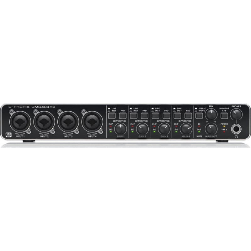 Behringer Karta dźwiękowa Behringer Behringer UMC404HD - Interfejs audio USB