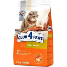 Club 4 Paws CLUB4Ł KOT 2kg EX KRÓLIK