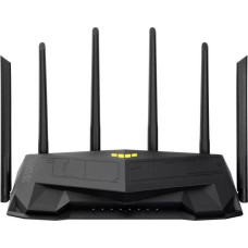 Asus Router Asus Wireless Router|ASUS|Wireless Router|6000 Mbps|Mesh|Wi-Fi 5|Wi-Fi 6|IEEE 802.11a|IEEE 802.11b|IEEE 802.11g|IEEE 802.11n|USB 3.2|4x10/100/1000M|1x2.5GbE|LAN \ WAN ports 1|Number of antennas 6|TUFGAMINGAX6000