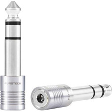 Furutech Adl Adapter AV Furutech ADL  Jack 6.3mm - Jack 3.5mm srebrny