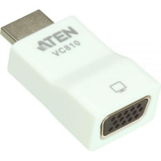 Aten Adapter AV Aten HDMI - D-Sub (VGA) biały (VC810-AT)