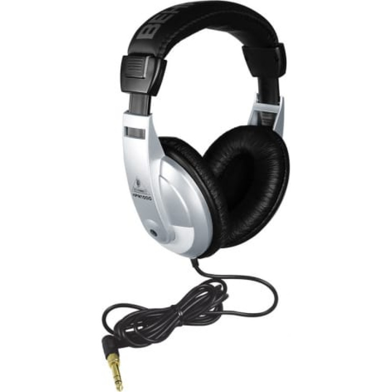 Behringer HPM1000 headphones/headset Wired Music Black, Silver