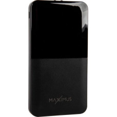 Maxximus Powerbank MAXXIMUS POWERBANK MX ROTH 10 000 mAh, 2xUSB, 10W Li-Po, BLACK / CZARNY, + kabel microUSB