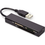 Ednet 85241 card reader Black USB 2.0  (STO)