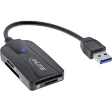 Inline Czytnik InLine InLine® Card reader USB 3.1 USB-A, for SD/SDHC/SDXC, microSD, UHS-II compatible