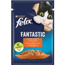 Purina Nestle Felix Fanstastic Chicken, Tomato - Wet Cat Food - 85 g