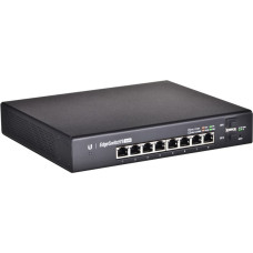 Ubiquiti Networks EdgeSwitch 8 Managed Gigabit Ethernet (10/100/1000) Black Power over Ethernet (PoE)