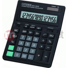 Citizen SDC-664S OFFICE CALCULATOR, 16-DIGIT, 199X153MM, BLACK