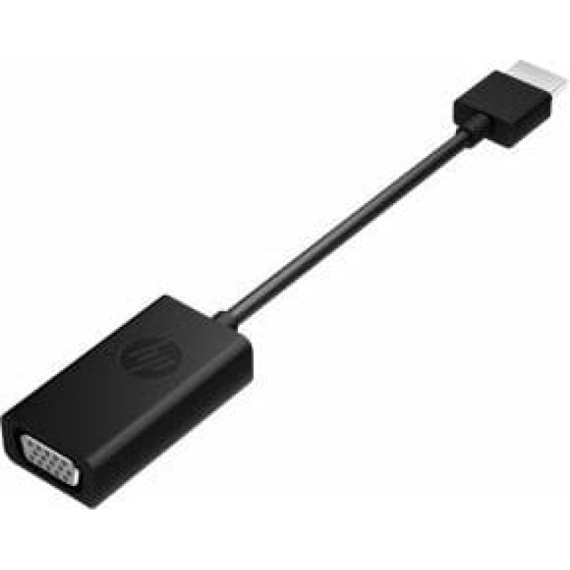 HP Adapter AV HP HDMI - D-Sub (VGA) czarny (X1B84AA)