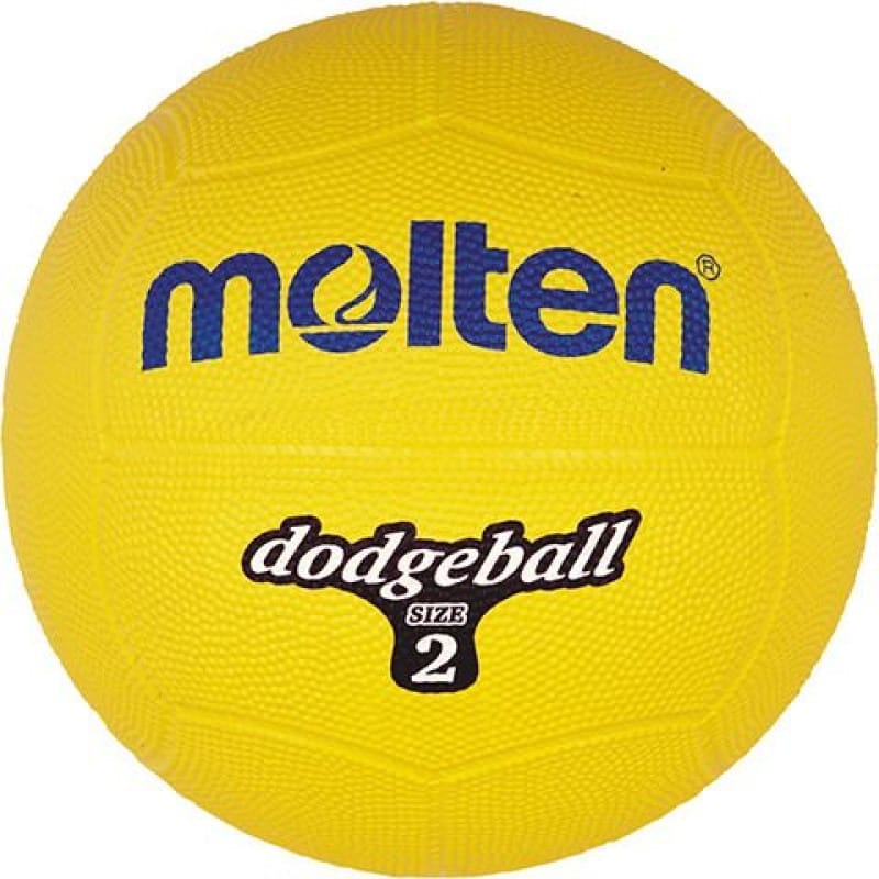 Molten Piłka gumowa DB2-Y dodgeball size 2 (9306)