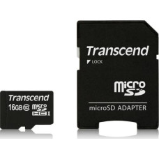 Transcend Karta Transcend MicroSDHC 16 GB Class 10  (TS16GUSDHC10)