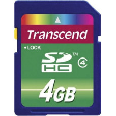 Transcend Karta Transcend SDHC 4 GB Class 4  (TS4GSDHC4)