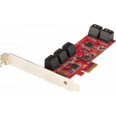 Startech Kontroler StarTech NIC StarTech PCIe SATA Controller Karte 10 Port