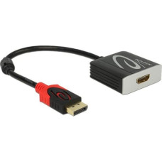 Delock Adapter AV Delock DisplayPort - HDMI czarny (62734)