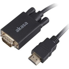 Akasa Adapter AV Akasa Akasa HDMI zu VGA Adapter Kabel