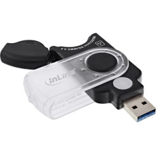 Inline Czytnik InLine InLine® Mobile card reader USB 3.0, for SD/SDHC/SDXC, microSD