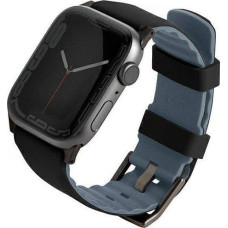 Uniq Pasek UNIQ Linus Apple Watch 4/5/6/7/8/SE 40/41mm Airosoft Silicone czarny/midnight black