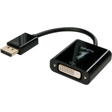 Lindy Adapter AV Lindy DisplayPort - DVI-D czarny (41734)