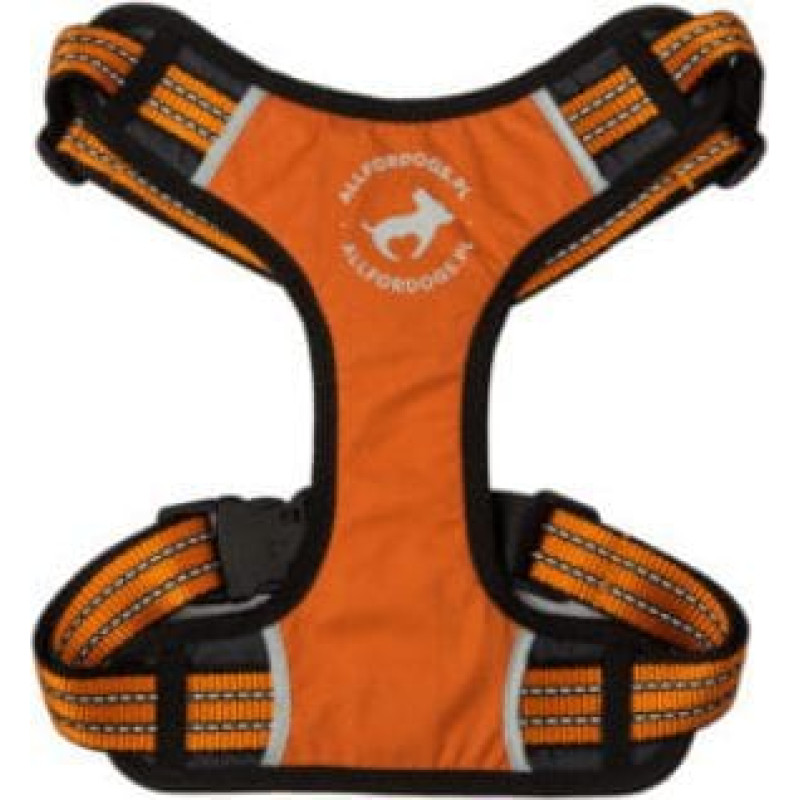 All For Dogs Szelki sportowe pomarańczowe r. L (70-125cm)