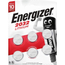 Energizer CR2032 Lithium Disposable Speciality Battery 6 pieces