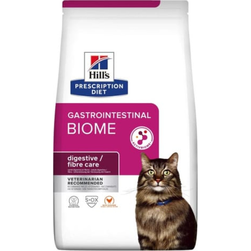 Hill's Feline Digestive fibre care Gastrointestinal Biome - Dry Cat Food - 3 kg